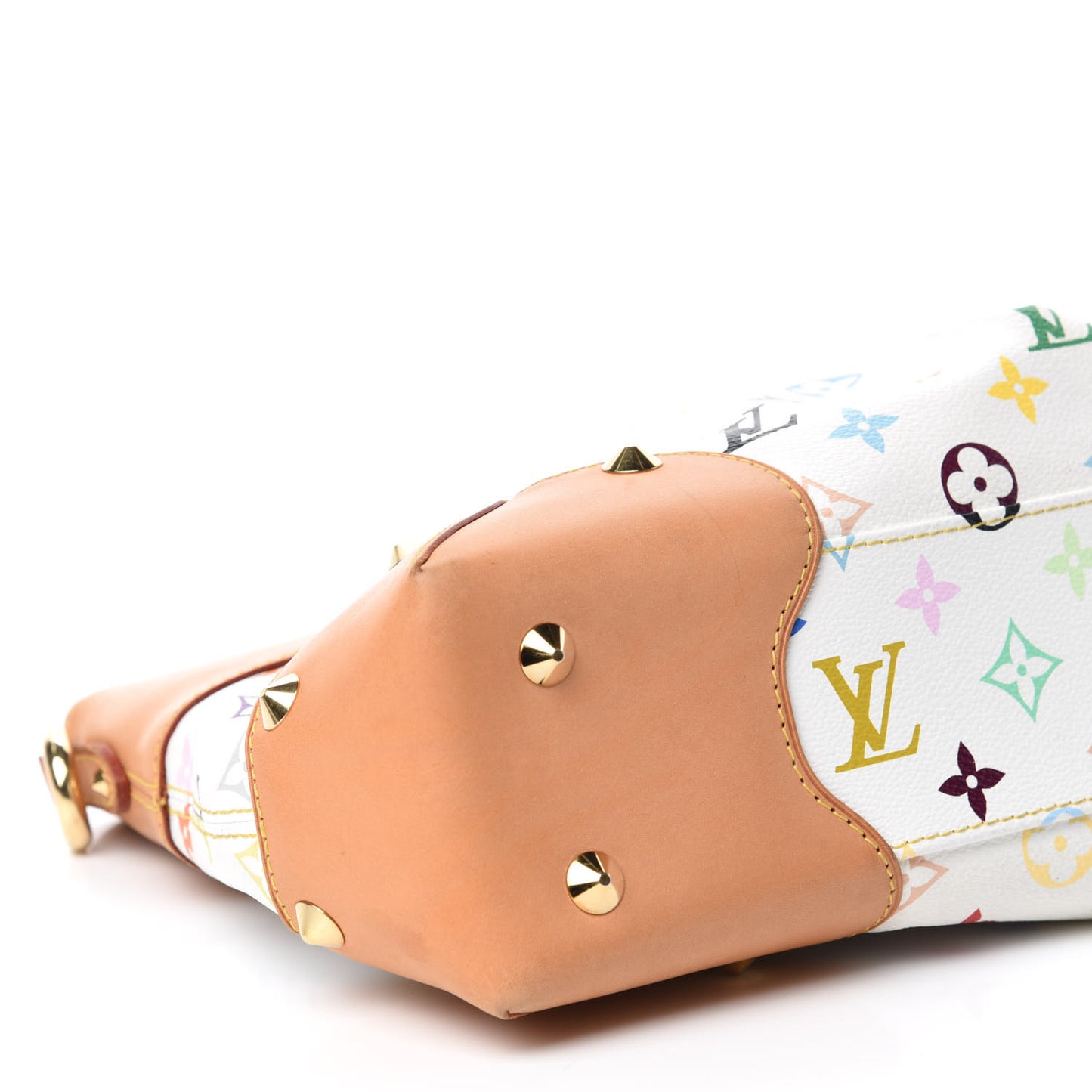 Monogram Multicolor Judy MM White