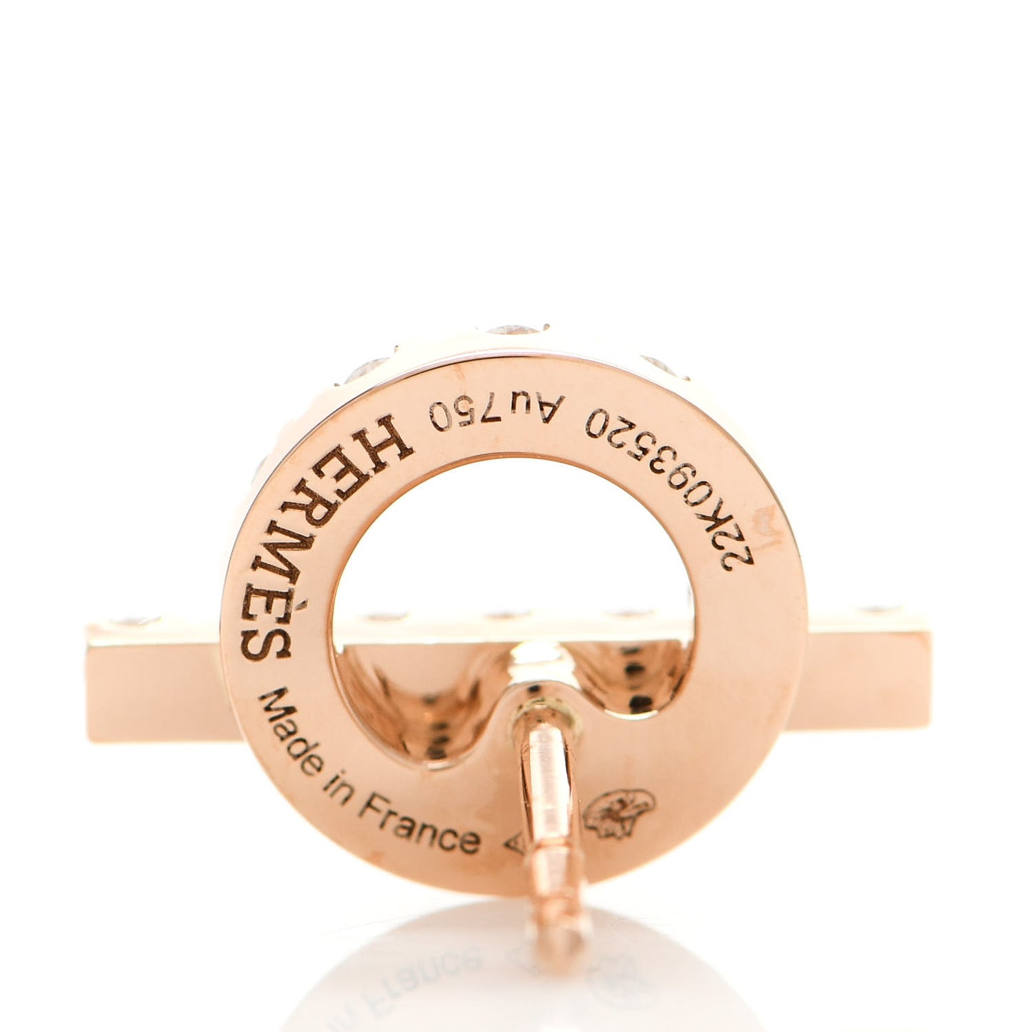18K Rose Gold Diamond Finesse Earrings