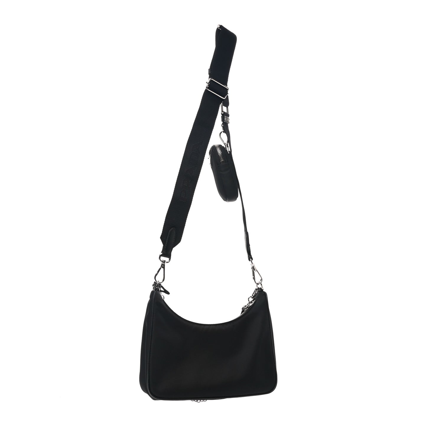 Nylon Re-Edition 2005 Shoulder Bag Black