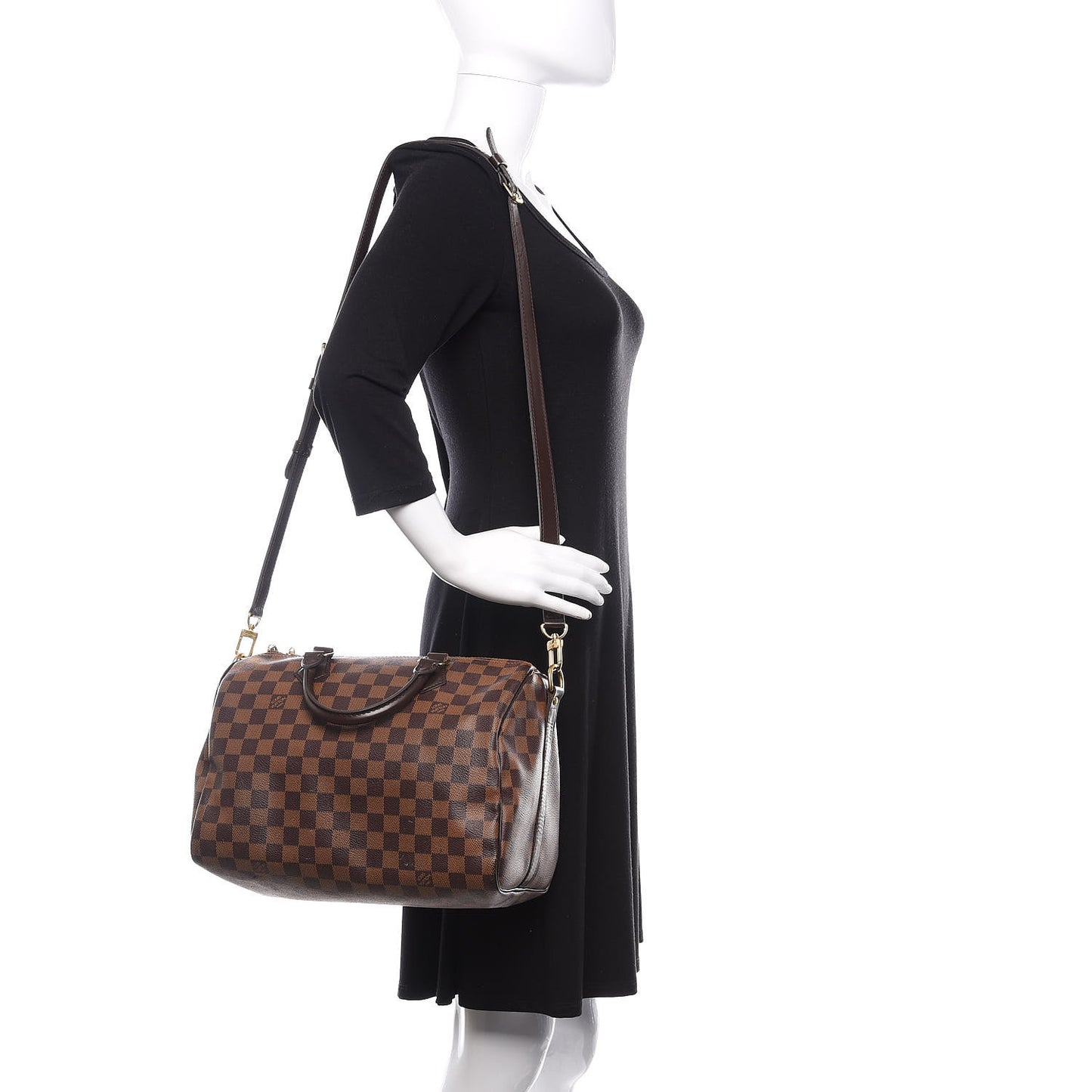 Damier Ebene Speedy Bandouliere 30