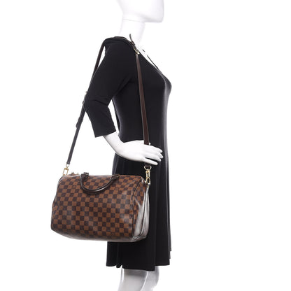 Louis Vuitton Damier Ebene Speedy Bandouliere 30 2 of 15