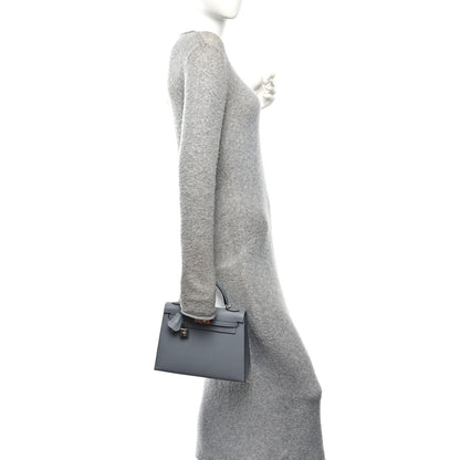 Hermes Epsom Kelly Sellier 25 Gris Pantin 2 of 11