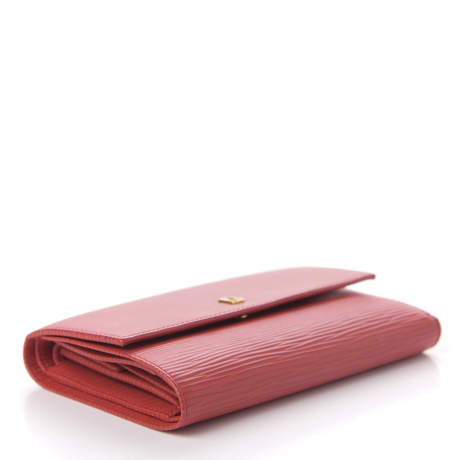 Fendi Calfskin Continental Wallet Red 4 of 11
