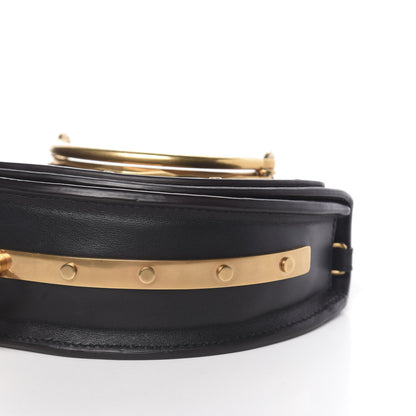 Chloe Calfskin Small Nile Bracelet Minaudiere Bag Black 8 of 9