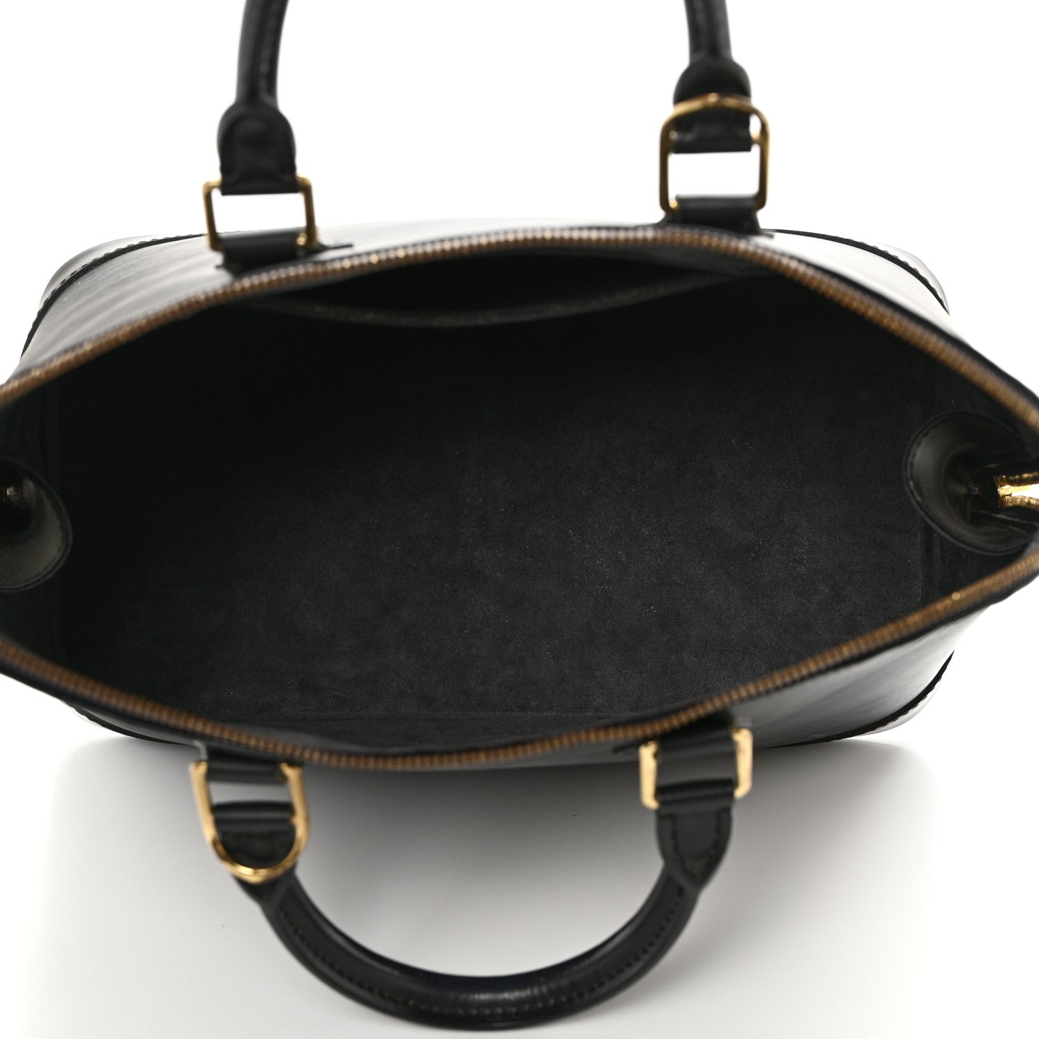 Louis Vuitton Epi Alma PM Black 5 of 12