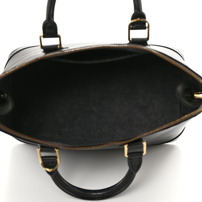 Louis Vuitton Epi Alma PM Black 5 of 12