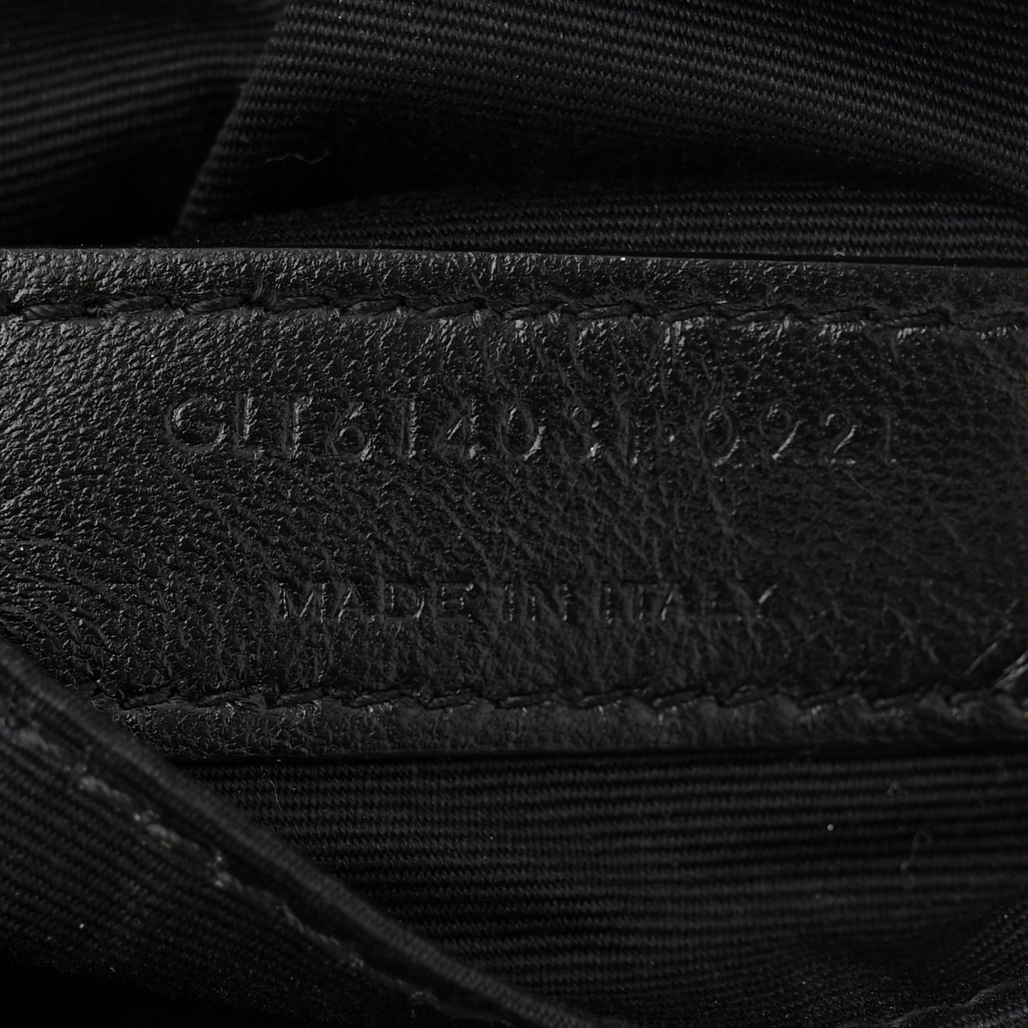 Calfskin Matelasse Monogram Lou Belt Bag Dark Beige