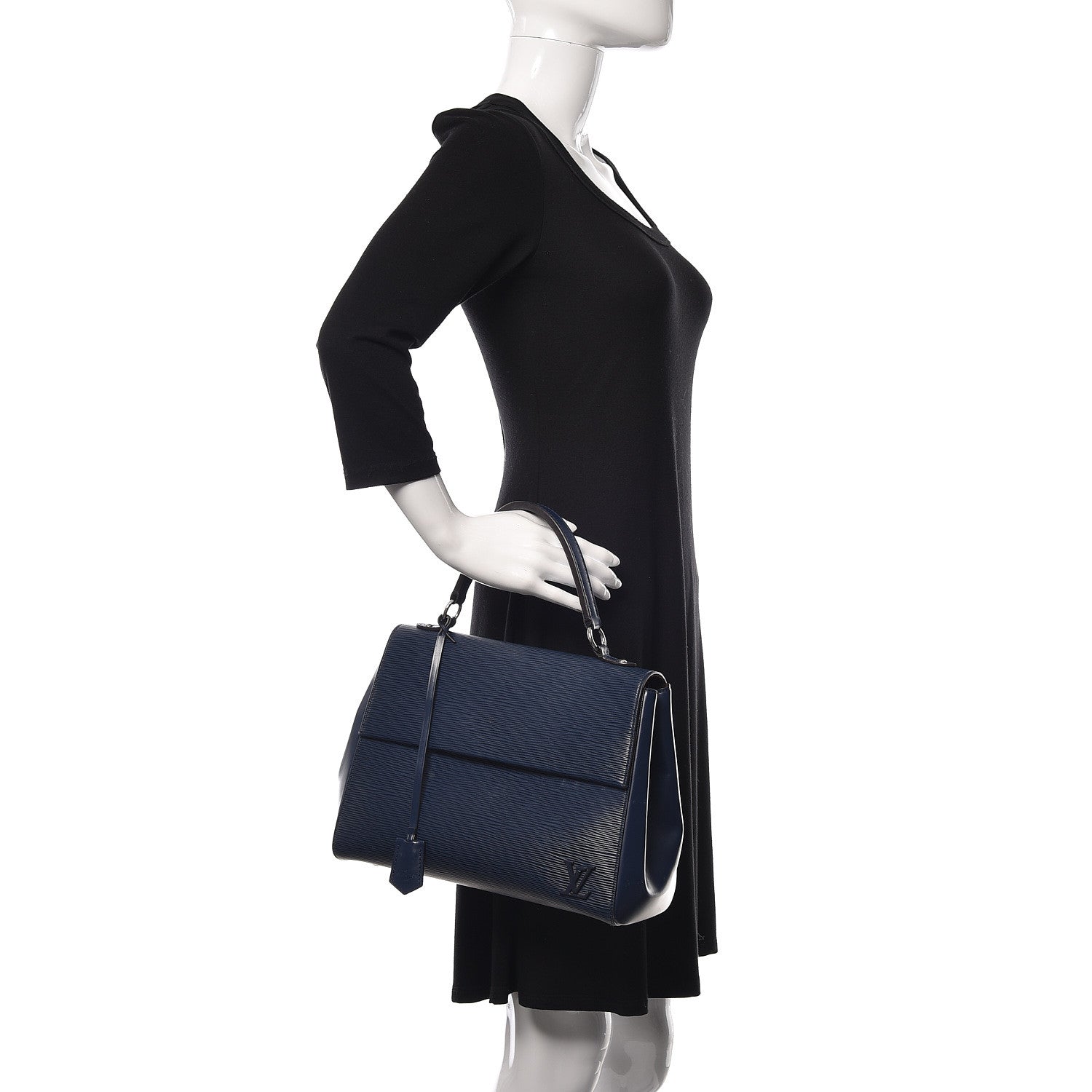 Louis Vuitton Epi Cluny MM Indigo 2 of 14