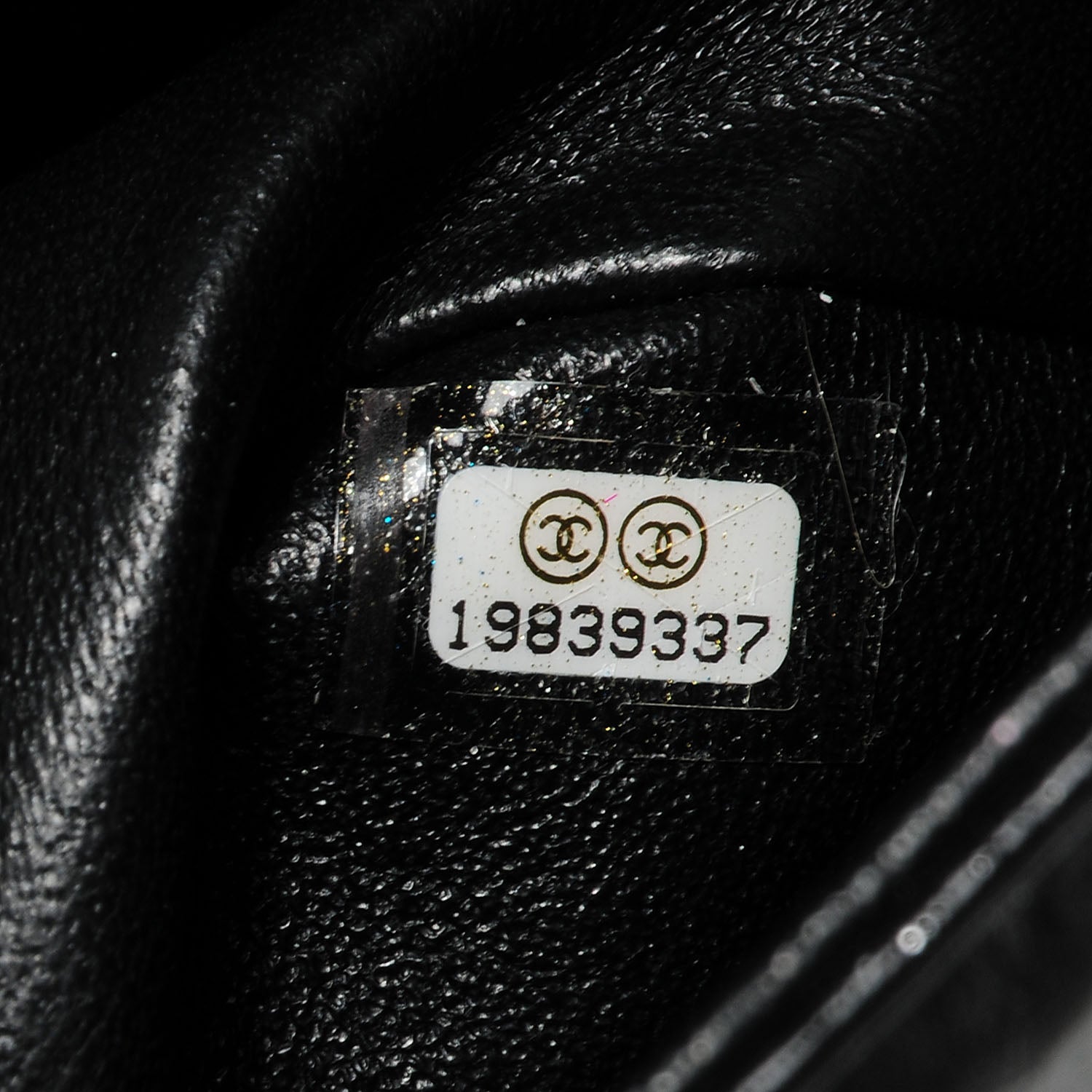 Chanel Glazed Calfskin 2.55 Reissue 226 Black Flap 8 of 10