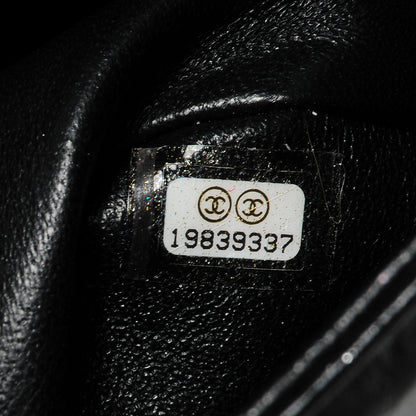 Chanel Glazed Calfskin 2.55 Reissue 226 Black Flap 8 of 10