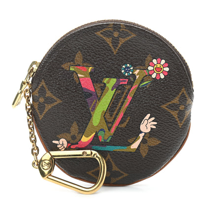 Louis Vuitton Monogram MOCA Round Coin Purse 1 of 5