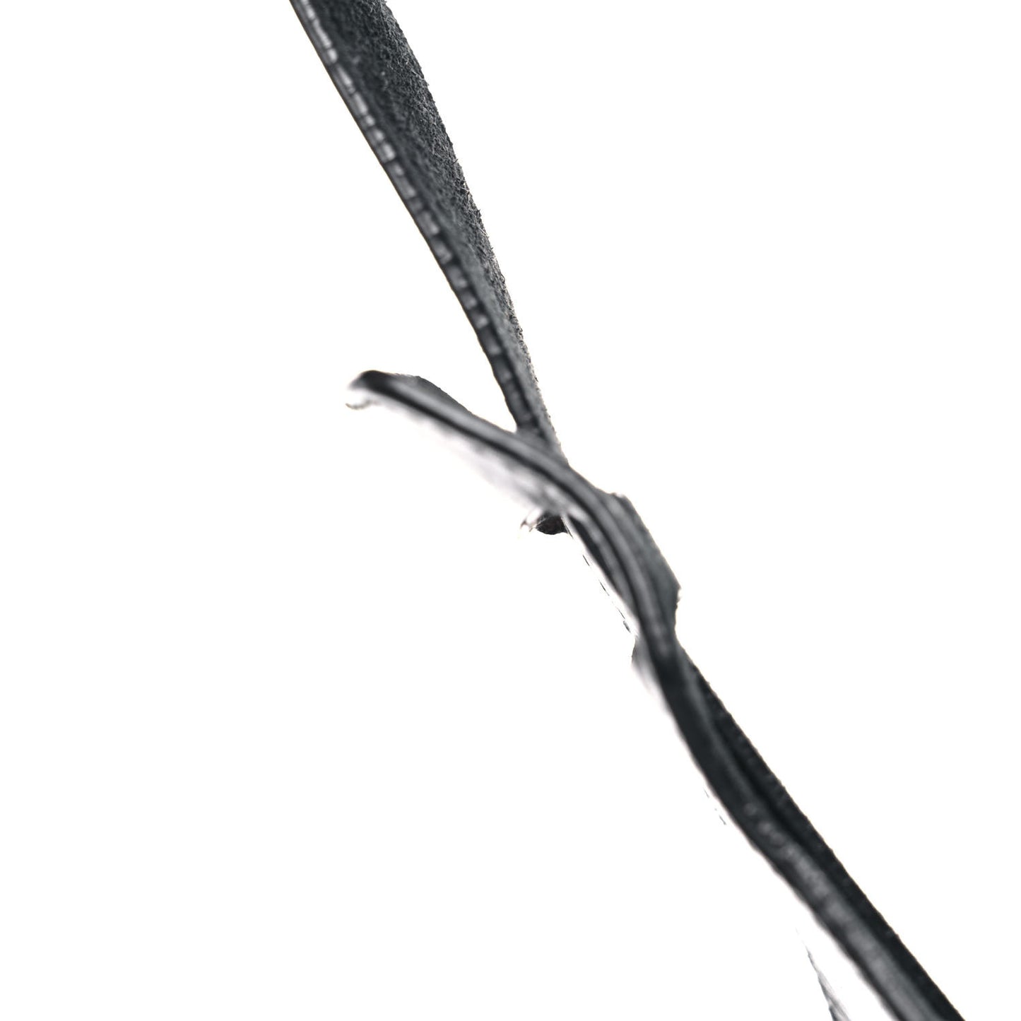 Baby Daim Suede Classic Silver Hardware City Black