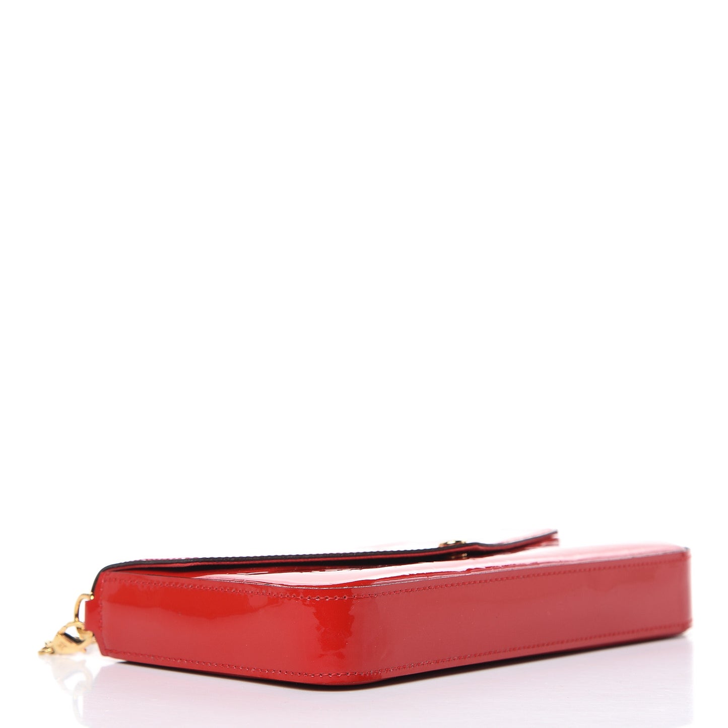 Vernis Felicie Pochette Chain Wallet Cherry