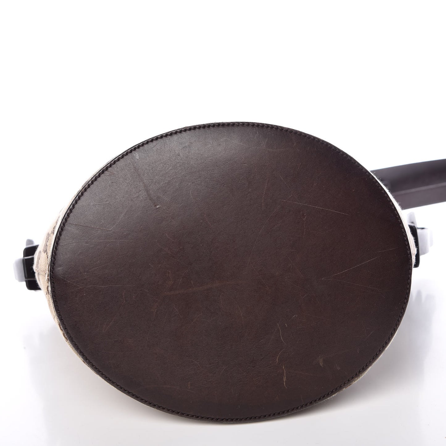 Monogram Bucket Messenger Dark Brown