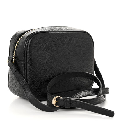 Gucci Pebbled Calfskin Small Soho Disco Bag Black 3 of 10