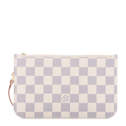 Louis Vuitton Damier Azur Neverfull PM Pochette 1 of 5