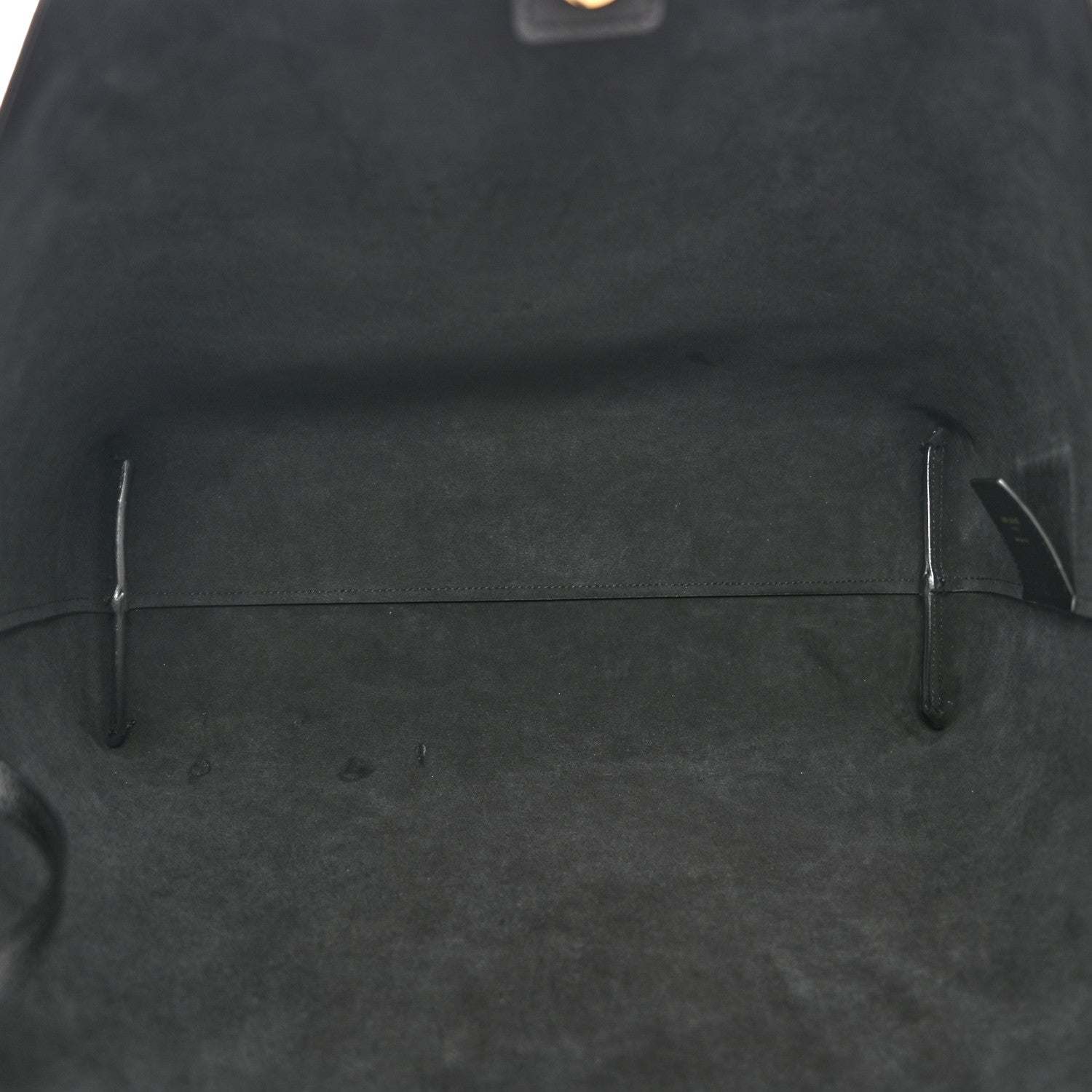 Saint Laurent Calfskin Large Shopping Tote Black 6 of 13
