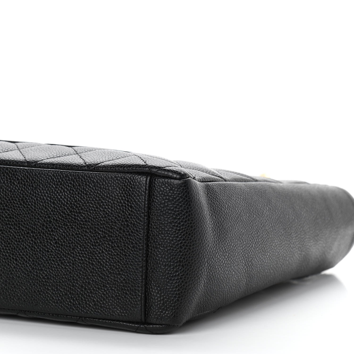Chanel Caviar Quilted Petit Shopping Tote PST Black 10 of 11