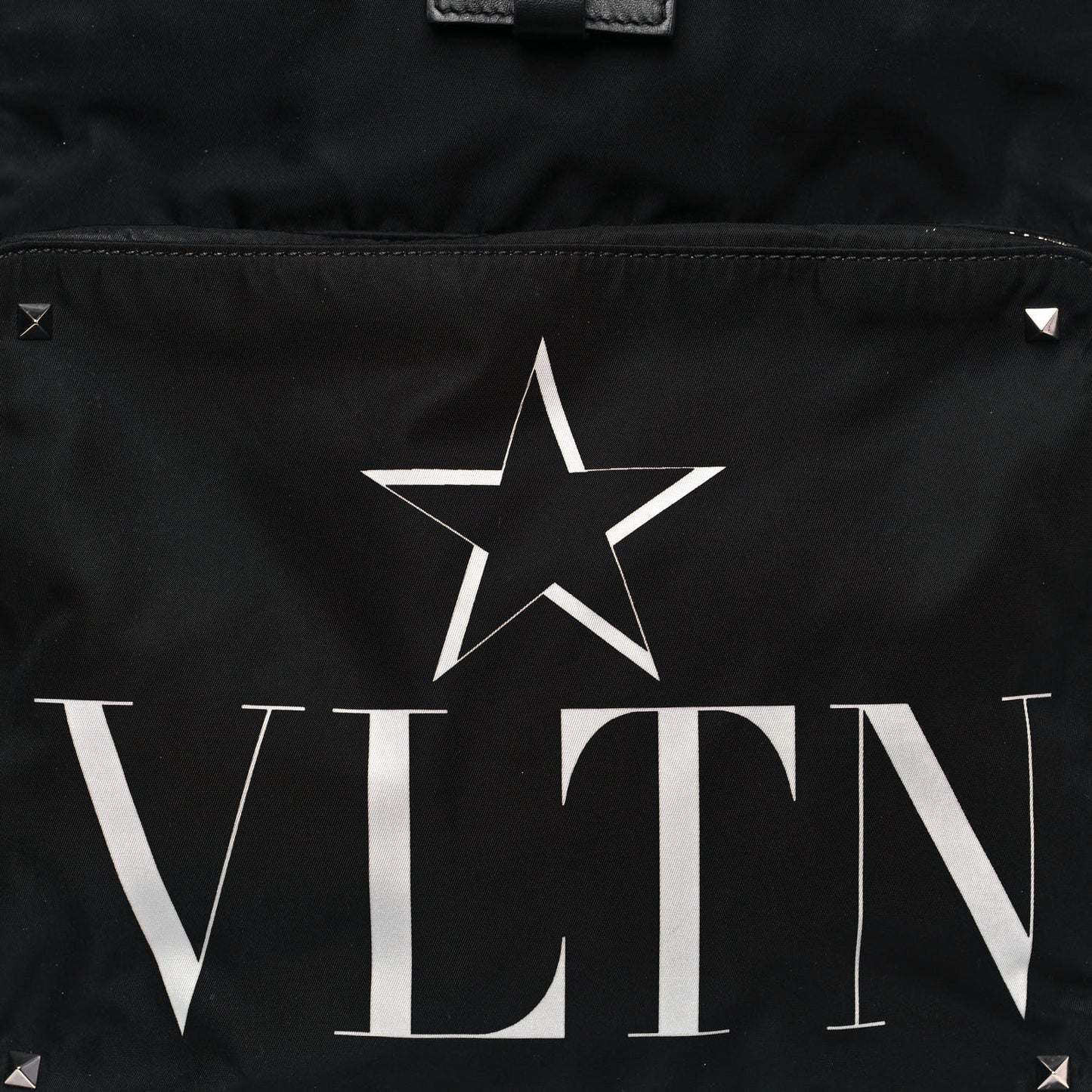 Nylon Star VLTN Rockstud Backpack Black