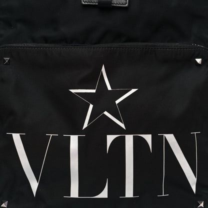 Valentino Garavani Nylon Star VLTN Rockstud Backpack Black 6 of 11
