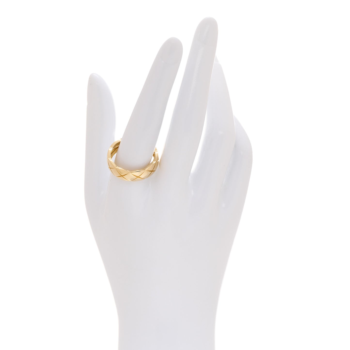 18K Yellow Gold Small Coco Crush Ring 64 10.75