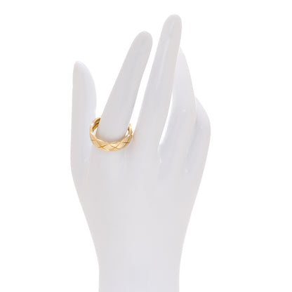 Chanel 18K Yellow Gold Small Coco Crush Ring 64 10.75 2 of 6