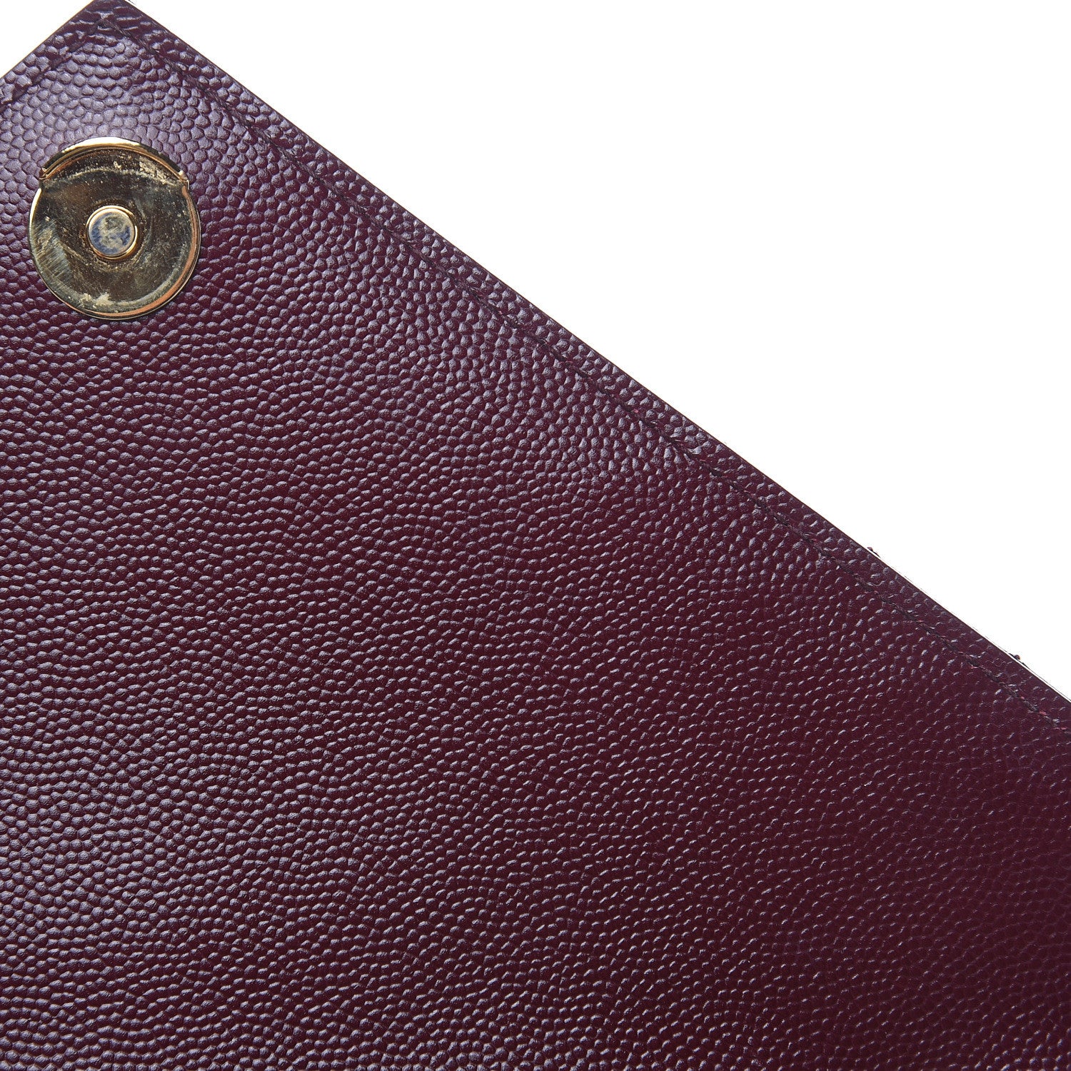 Saint Laurent Grain De Poudre Textured Mixed Matelasse Medium Triquilt Monogram Satchel Rouge Legion 9 of 12