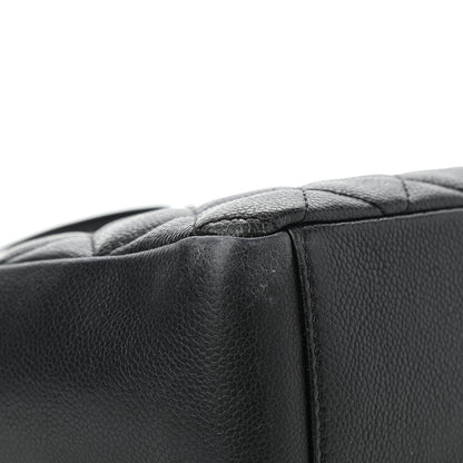 Chanel Caviar Quilted Petit Shopping Tote PST Black 7 of 8