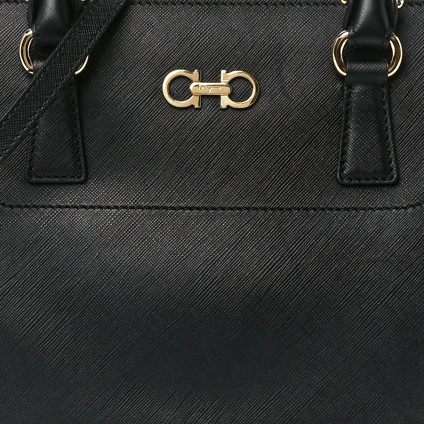 Saffiano Small Beky Tote Black