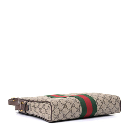 Gucci GG Supreme Monogram Web Medium Ophidia Messenger Bag Brown 3 of 5