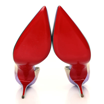 Christian Louboutin Iridescent Nappa Lam Licorne Iriza 100 Pumps 37 Multicolor 5 of 7