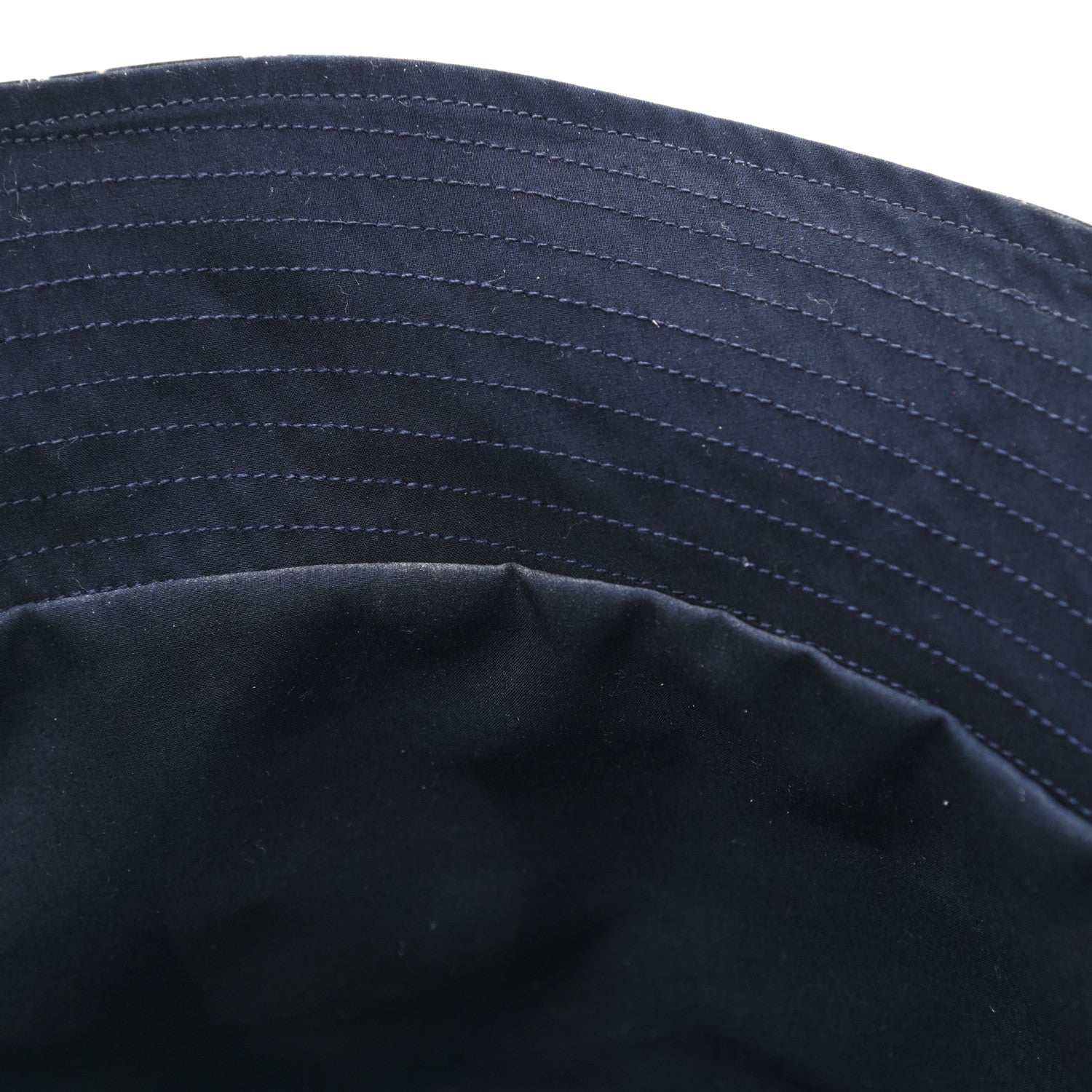 Christian Dior Polyester Cotton Oblique Teddy-D Brim Bucket Hat 58 Black 8 of 8
