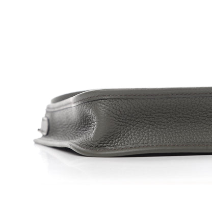 Hermes Taurillon Clemence Evelyne TPM Vert De Gris 8 of 9