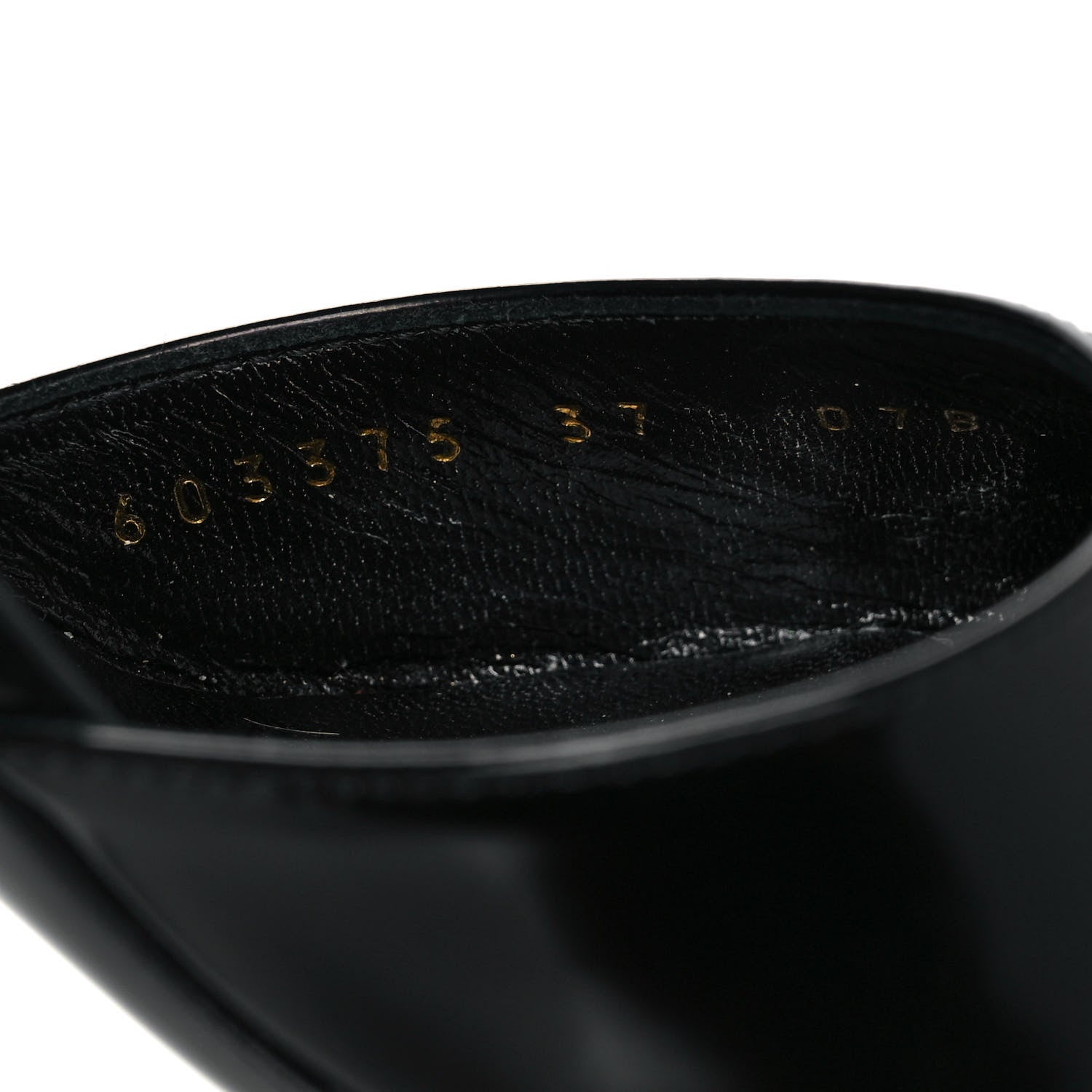 Gucci Regent Calfskin Peep Toe Sandals 37 Black 8 of 8