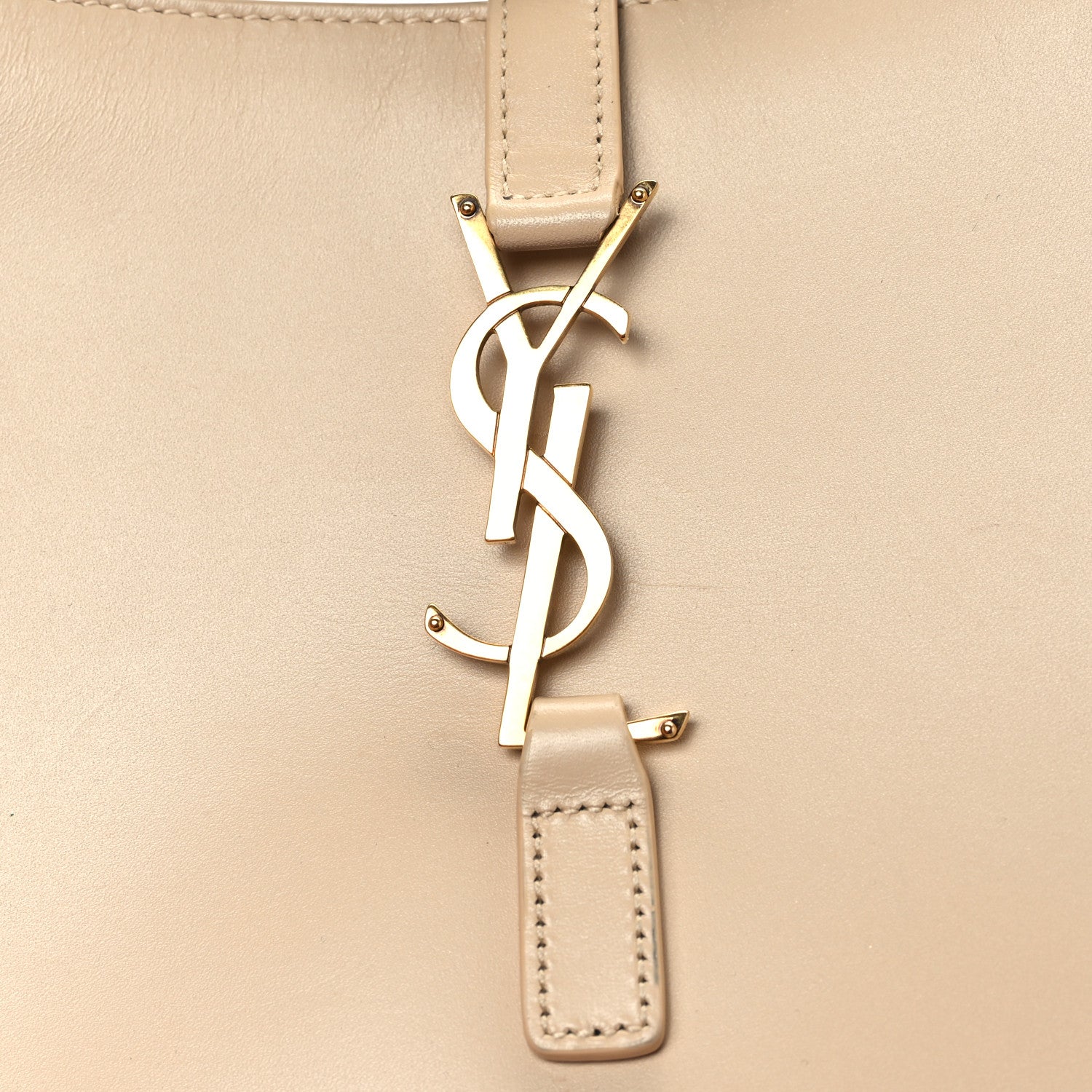 Saint Laurent Smooth Calfskin Le 5 A 7 Hobo Dark Beige 8 of 12