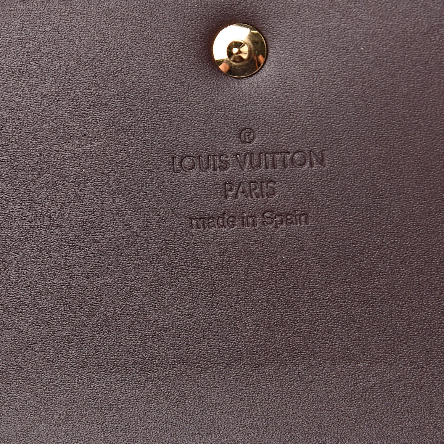 Louis Vuitton Vernis Business Card Holder Amarante 6 of 7