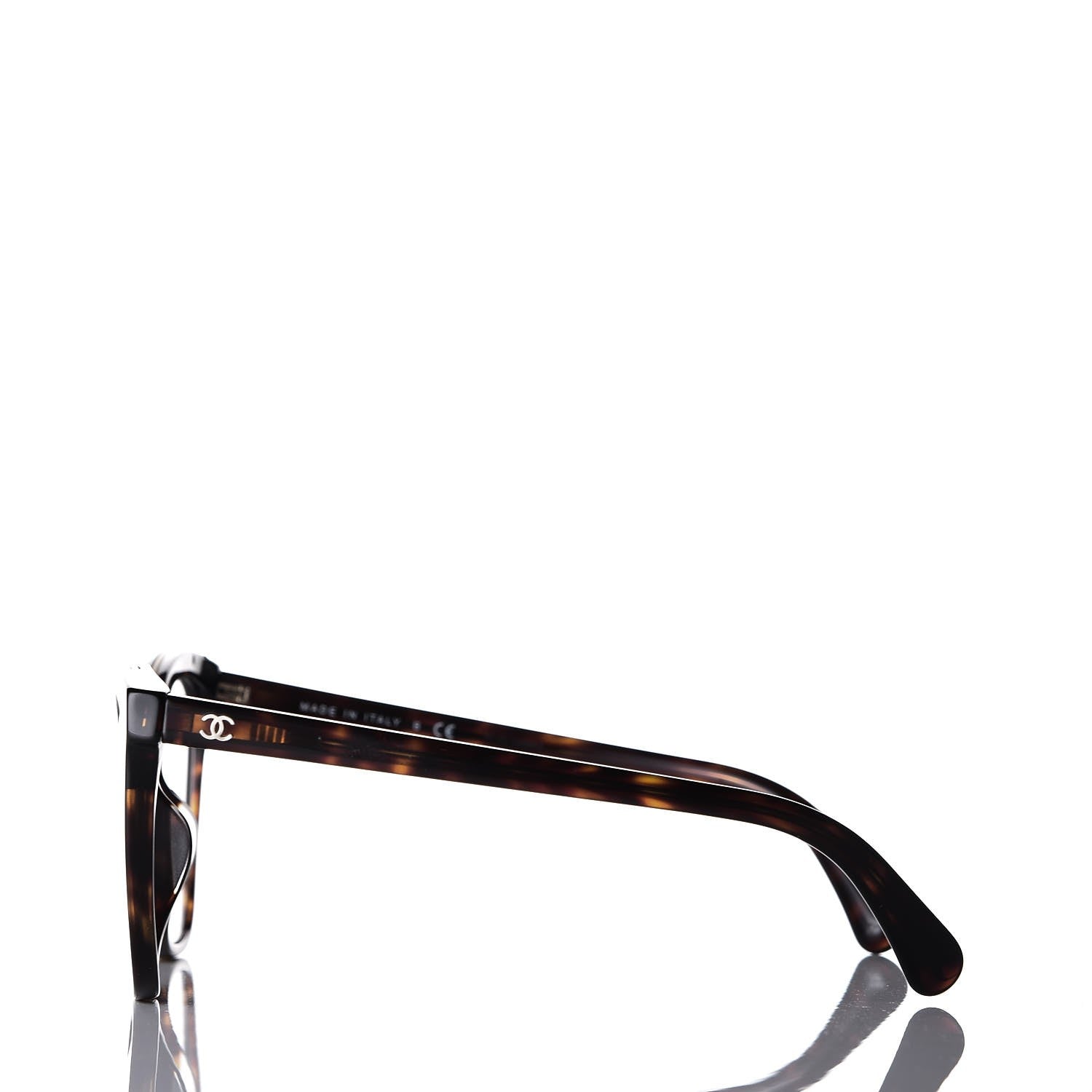 Chanel Clip On Sunglasses 5393-A Tortoise Beige 8 of 16