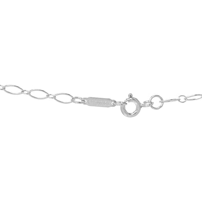 Tiffany Sterling Silver Oval Link Chain Necklace 20" 4 of 5
