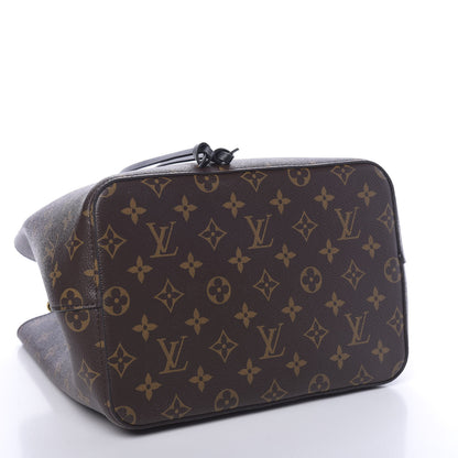 Louis Vuitton Monogram Neonoe MM Black 4 of 9