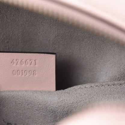 Gucci Calfskin Matelasse GG Marmont Dome Backpack Perfect Pink 6 of 14
