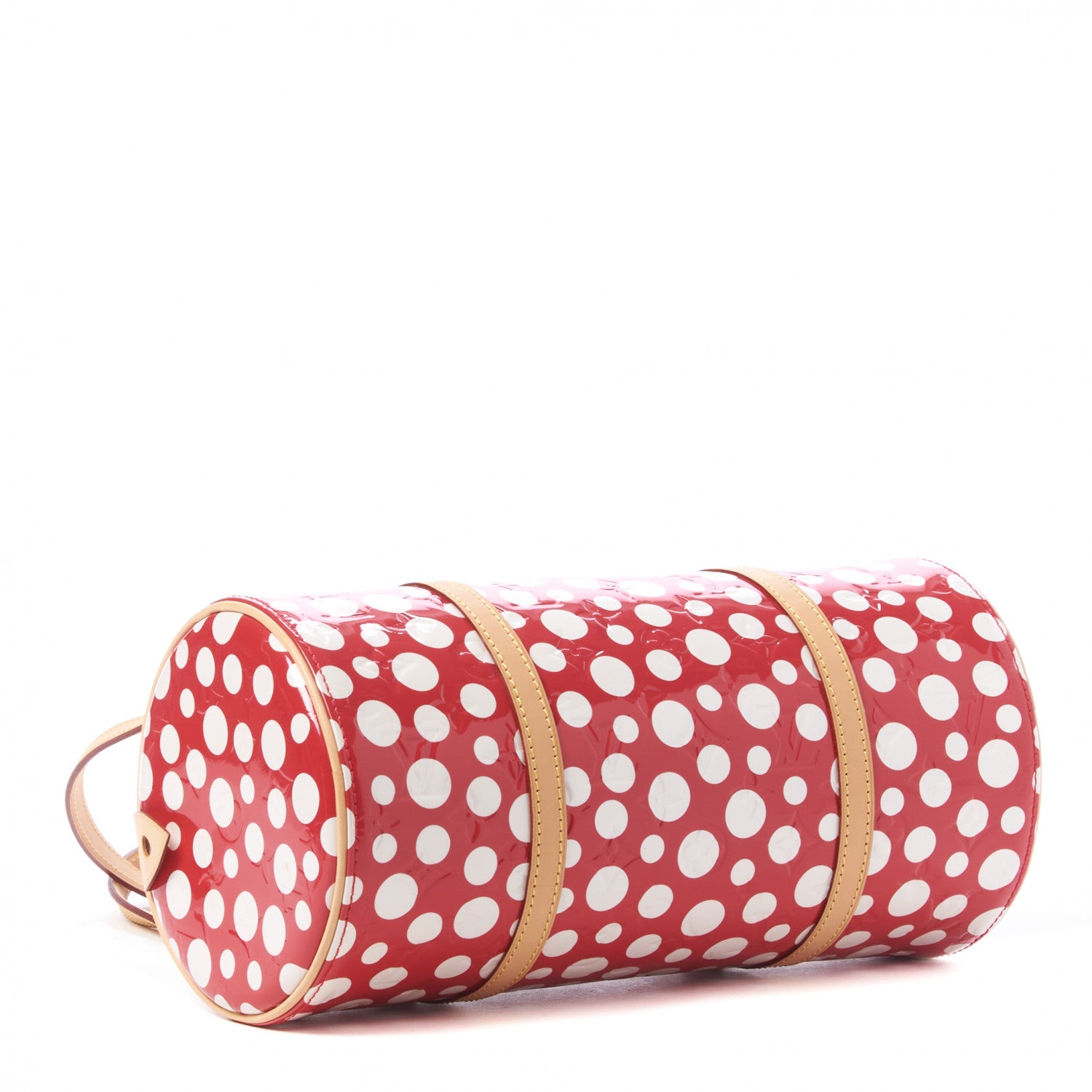 Louis Vuitton Vernis Kusama Infinity Dots Papillon 30 Red 4 of 8