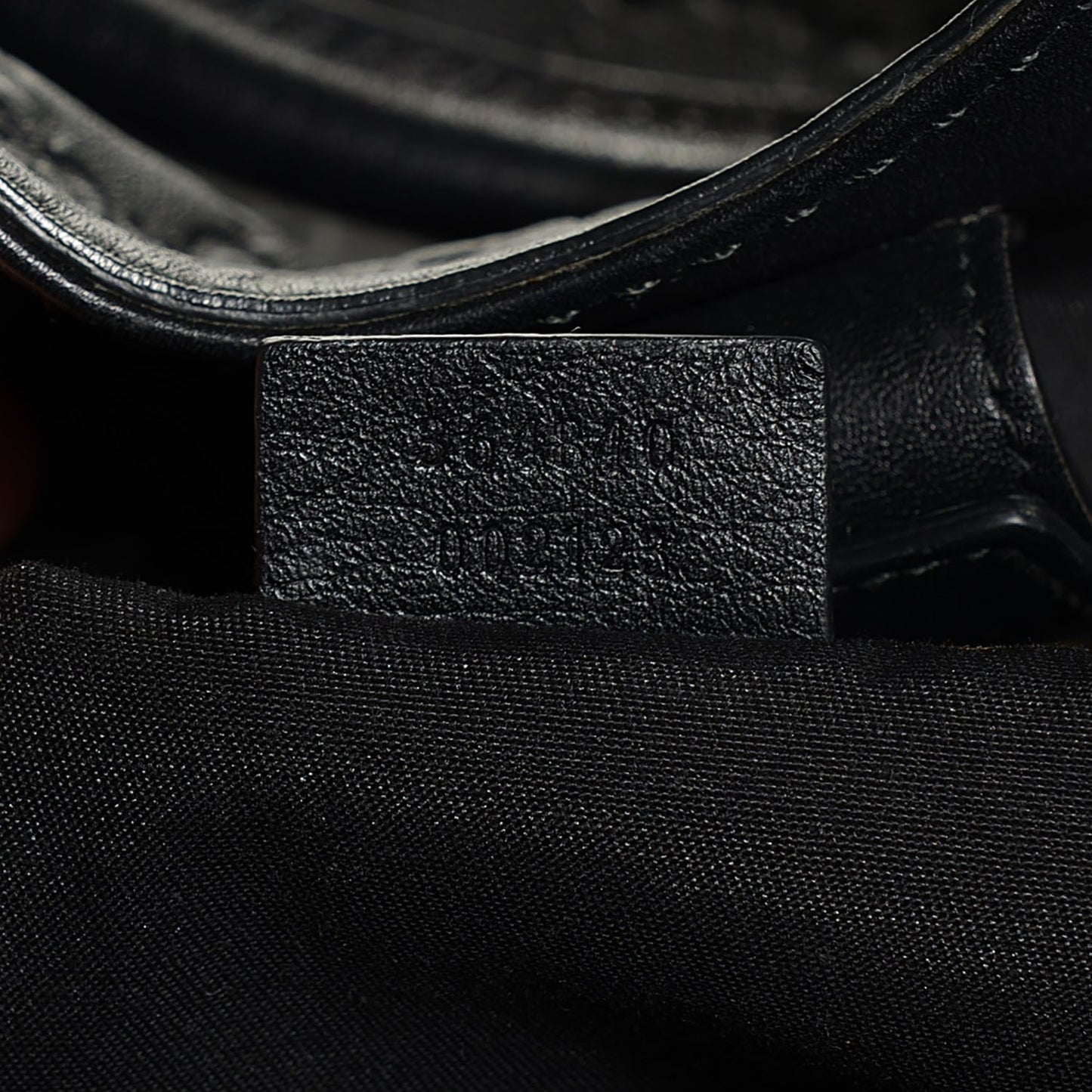 Guccissima Vitello Tender Large Sukey Tote Black