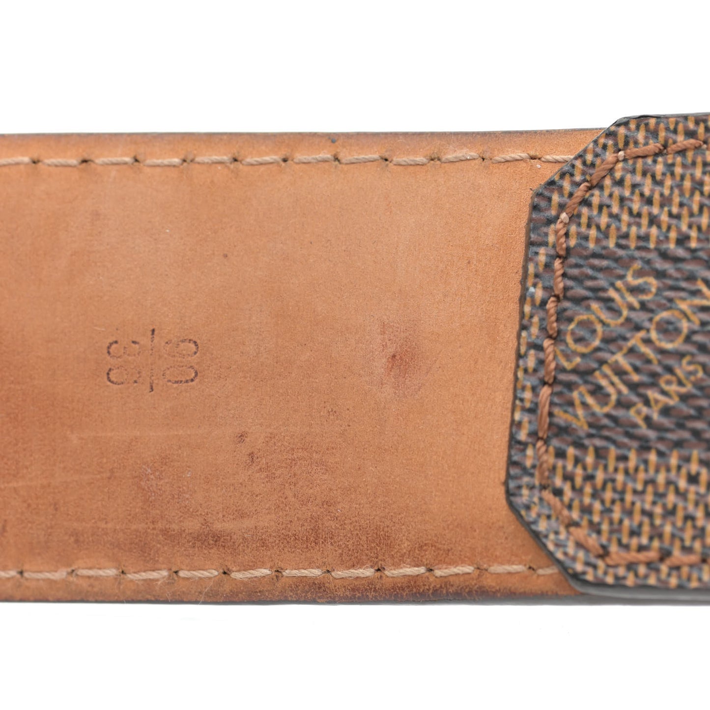 Damier Ebene Inventeur Belt 90 36