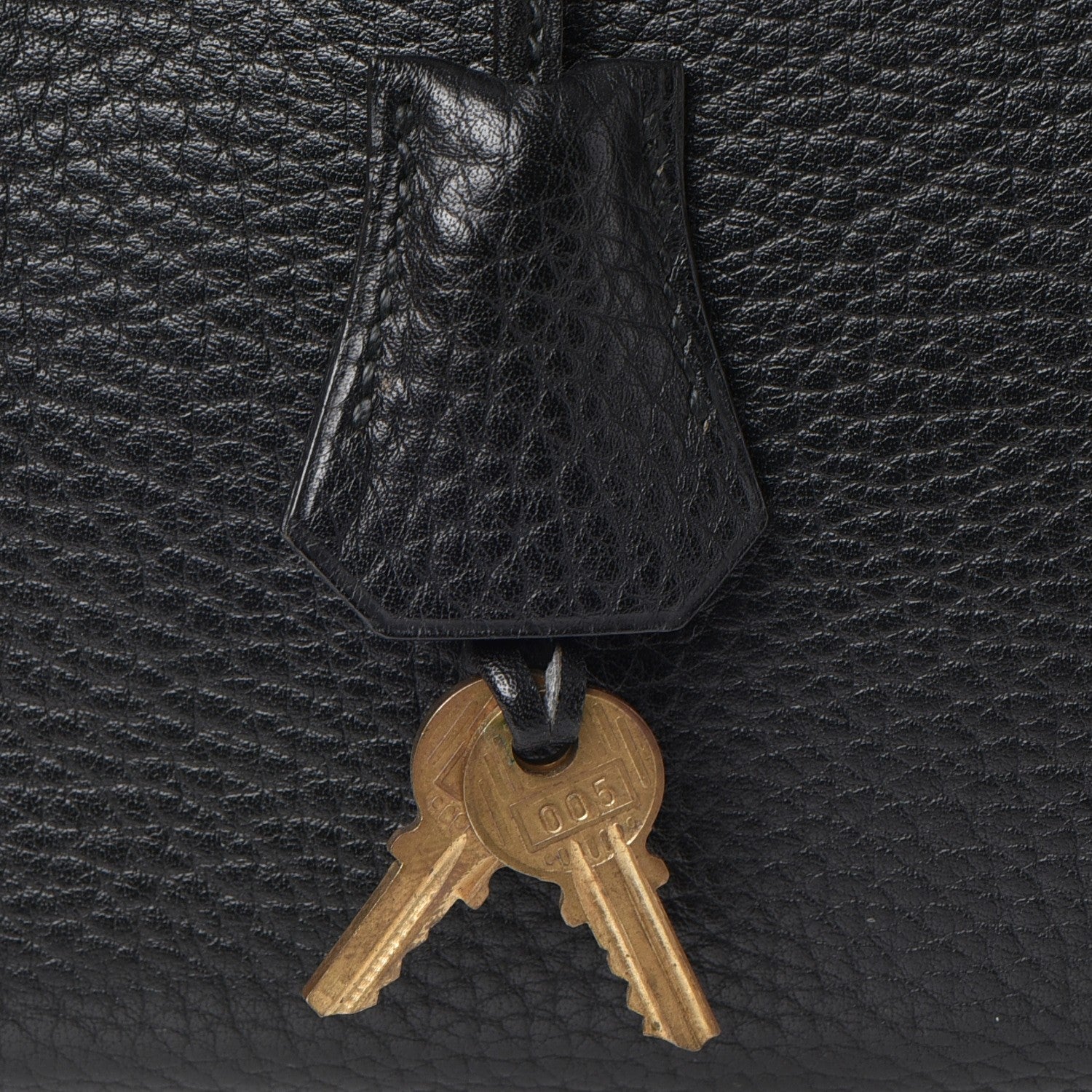Hermes Taurillon Clemence Kelly Retourne 32 Black 35 of 35