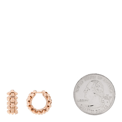 Cartier 18K Pink Gold Mini Clash de Cartier Earrings 2 of 6