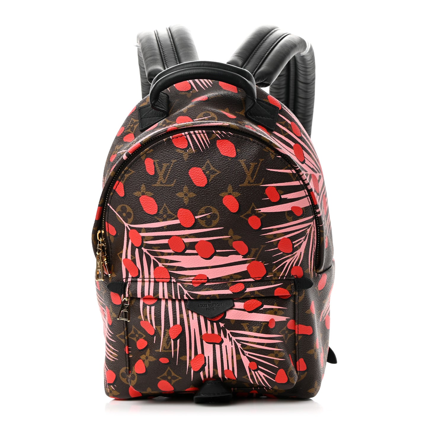 Monogram Jungle Dots Palm Springs Backpack PM Sugar Pink Poppy