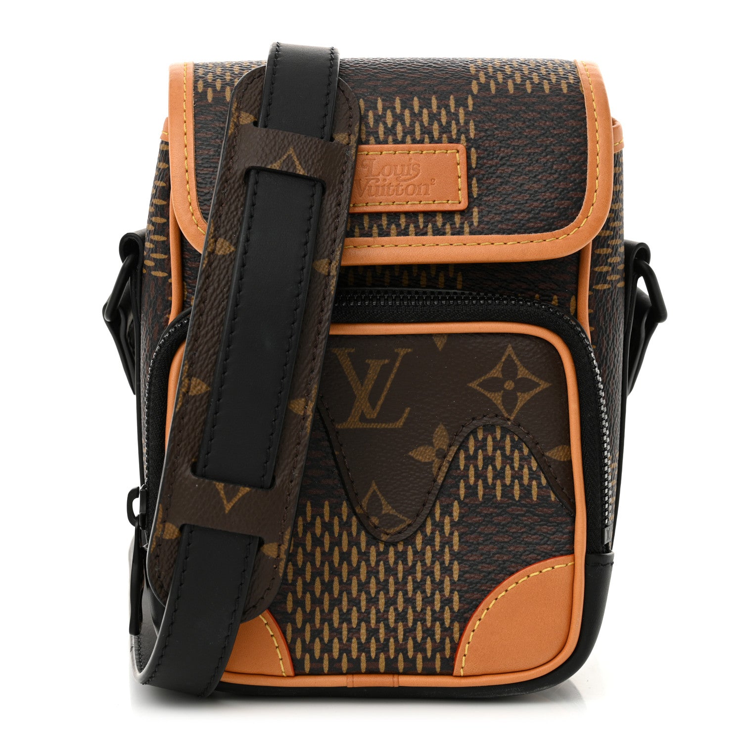Louis Vuitton X NIGO Giant Damier Ebene Monogram Nano Amazone Messenger 1 of 10