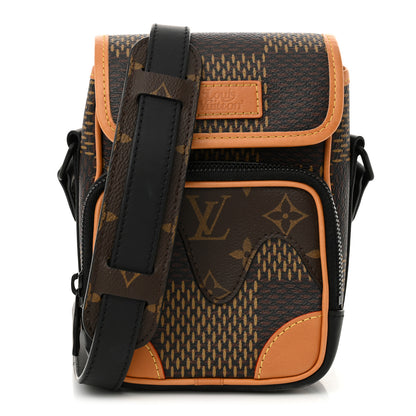 Louis Vuitton X NIGO Giant Damier Ebene Monogram Nano Amazone Messenger 1 of 10