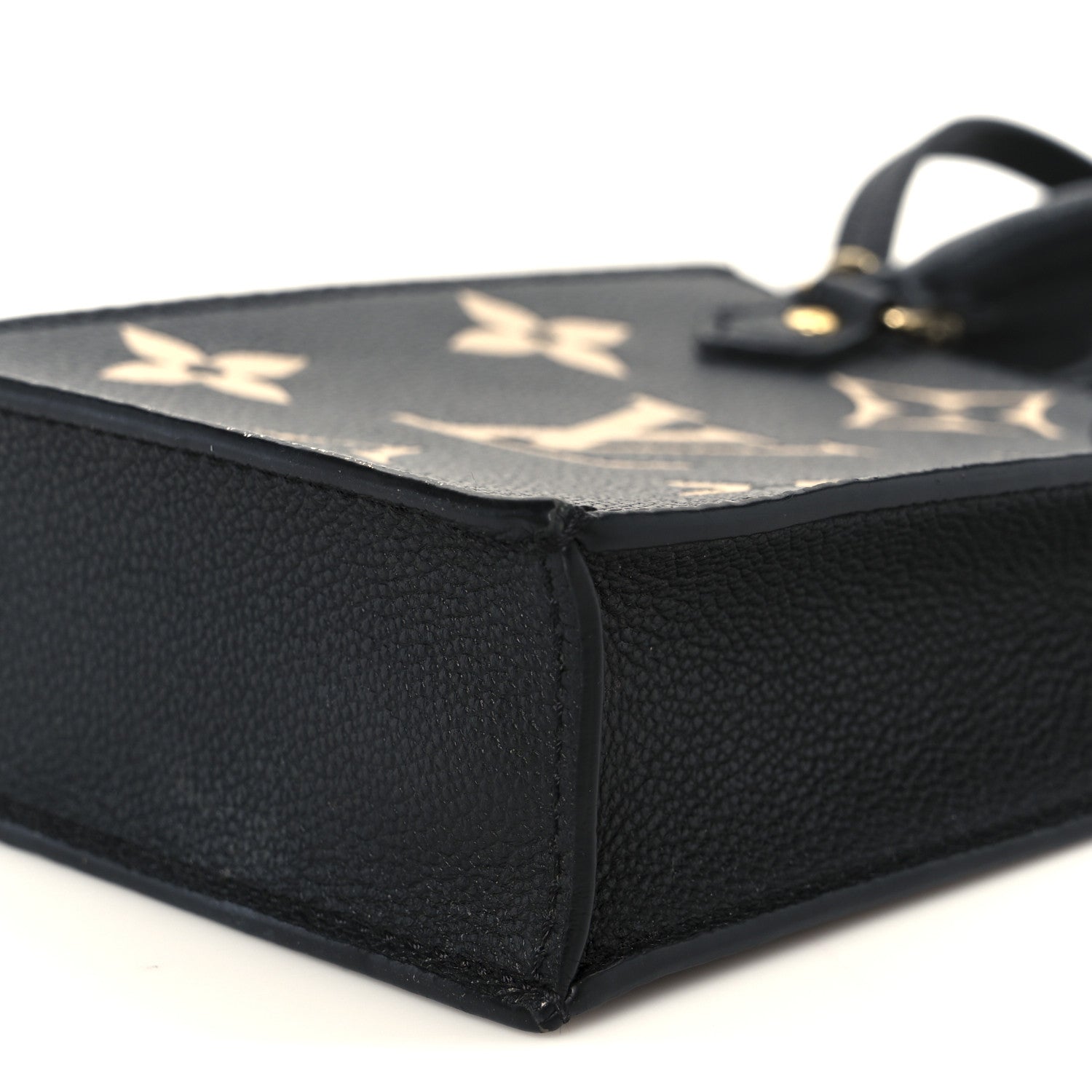 Louis Vuitton Empreinte Monogram Giant Petit Sac Plat Black Beige 9 of 9