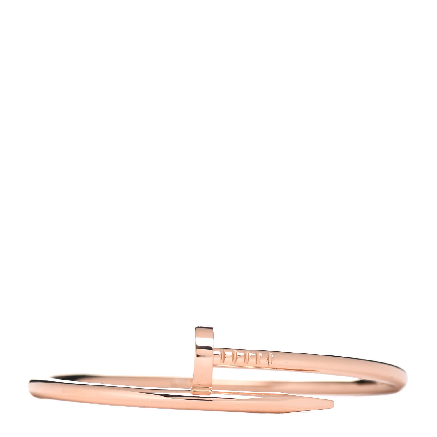 Cartier 18K Pink Gold Juste Un Clou Bracelet 17 1 of 6